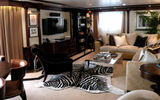 The living room in an Owner's Suite. Photo by Ralph Grizzle, http://www.avidcruiser.com/