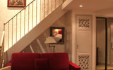 The author's suite in the Hotel Byblos, Saint-Tropez.