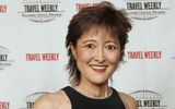 Pleasant Holidays took the Best in Hawaii tour operator category; Amy Terada accepted the award.