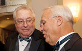 Tim Kairns, executive director, Canadian Tourism, and Bob Whitley, USTOA. (photo by Lisa Quinones/Black Star)