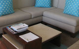 Renovated rooms at the Fiesta Americana Grand Coral Beach Cancun have a chic, modern feel.