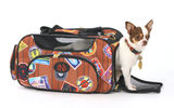 What's New What's Hot is Travel Weekly's look at useful and fun travel gadgets, edited by Joe Rosen. First up, the Bark n Bag Traveler Weekender. No pampered pooch or kitty on the go should be without this classy pet carrier, whose polyester-fiber fabric, which features faux travel stamps from all over the globe, is made of recycled plastic PET bottles (no pun intended).