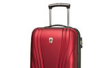 The largest piece in the new Lumina Collection from Atlantic Luggage (it is joined by a carry-on and a 24-incher), the ''great 28'' is lightweight (14 pounds), attractive, durable and, unusual for a hard-shell, expandable. Easily maneuvered on four-corner, dual-wheel spinners, the bag is made from 100% ABS material coated with a rippled polyurethane satin finish. An aluminum extension handle is adjustable to two stops. TSA-accepted locks, adjustable hold-down straps and an interior zippered divider panel for laundry complete the picture.