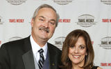 Charlie Dunwoody and Christine Stevens of Holland America Line.