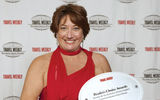 Viking River Cruises was named Best River Cruise Line for the fourth consecutive year. Michele Saegesser, Viking's sales vice president, accepted the award.