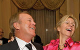 Continental Airlines regional sales directors Bob Jerome and Sharon Pierce. (photo by Steve Hockstein/Harvard Studio)