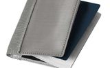 The Stewart/Stand Passport Sleeve is made of a woven fabric of stainless steel and a semi-reflective, abrasion-resistant ballistic nylon, and while that might imply needless heft, the reality is this product is a sleek and stylish, lightweight alternative to a traditional leather model. In addition to its good looks, it offers Radio Frequency ID-blocking protection to keep you safe from identity thieves.