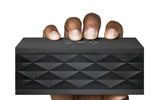 This compact speaker from Jawbone really packs a punch when it comes to wireless audio for any Bluetooth-enabled device, and its modern, minimalist design looks great in any setting. With a distinctive bass, an excellent spectrum of sound and a 33-foot wireless range, the Jambox, which is small enough to fit in one hand, can be carried wherever your travels take you, whether across the ocean or to your own backyard.