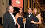 Rick Zeckendorf, VP-travel services, AAA Travel; Raquel Suarez, Gogo; Marc Kazlauskas, president, Insight Vacations; Karen Esposito, Trafalgar Tours. (photo by Steve Hockstein/Harvard Studio)