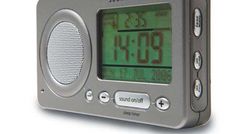 What's New, What's Hot is Travel Weekly's look at useful and fun travel gadgets, edited by Joe Rosen. First up, the Sound Oasis Travel Sleep Therapy System. Just the thing for road warriors, this compact clock features 18 soothing nature sounds designed to enable restless travelers to drift off to sleep. Wake-up is courtesy of four alarm types that include a jet-lag reduction sound "that helps the body synch to new time zones."