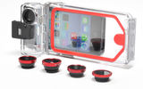What's New, What's Hot is Travel Weekly's look at useful and fun travel gadgets, edited by Joe Rosen. First up is the Optrix PhotoProX iPhone 5 case. Perfect for the traveling photographer, this waterproof and drop-proof housing offer four interchangeable lenses to fit virtually all photographic contingencies: macro, telephoto, fisheye and flat (for underwater photography). A case leash, lens cloth and padded lens case complete the picture.