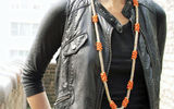 Another get-about-with-less travel accoutrement, the Same Sky Hope Necklace can easily sport six different looks: a long necklace; a knot necklace; a bold, multi-loop bracelet; a ''choker,'' with two closely wound strands fitting around a neck; a looped belt; and a layered necklace with two loosely wound strands around the neck. The 38- to 39-inch necklaces, which are hand-crocheted in Rwanda, feature hand-blown glass beads, smaller seed beads, a non-stretch cord and a magnetic closure.