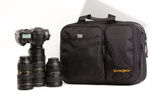 This classy product does it all. At once an abrasion- and tear-resistant professional-style camera bag and/or full-featured carryon, the Chobe by Gura can accommodate a 15-inch laptop, tablet or e-reader; travel documents; newspapers, books and magazines; and travel ephemera. With the addition of Gura's custom-designed camera insert, the bag is a perfect fit for an SLR, multiple lenses and a few compact cameras to boot.