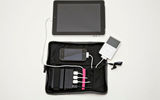 Wouldn't it be great to check into your hotel room and not have to search under the bed, behind a desk or over the sink to find multiple outlets to charge your iPad, cell phone and digital camera? And wouldn't it ease your mind to not have to worry about leaving an adapter or dedicated charger at home? If the answers are yes and yes, the AViiQ Portable Charging Station kit is for you.