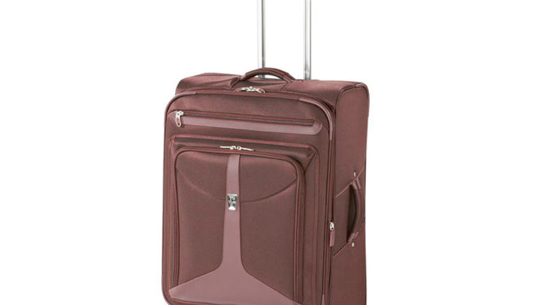 What's New, What's Hot is Travel Weekly's look at useful and fun travel gadgets, edited by Joe Rosen. First up, the Odyssey Lite 25-Inch Expandable Spinner. Four-wheel construction makes this bag from Atlantic Luggage a pushover when it comes to getting around an airport with a minimum of fuss and fatigue. A redesigned, contoured handle grip, featuring a soft ergonomic pad; a rugged polyester exterior; a built-in "laundry locker"; an external ticket pocket; and top, side and bottom carry handles complete the picture.