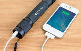 Not only does this compact lantern feature strobe and SOS modes as well as directional lighting with three brightness levels, it also offers a USB charging portal that, in a pinch, can be used to power cameras and other devices and an integrated emergency glass breaker for automobile emergencies almost too frightening to contemplate. The Satechi LightMate Emergency LED Flashlight is built to withstand heavy rain, submersion and, according to the manufacturer, its aluminum/steel body can withstand the weight of an average car.
