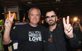 Hard Rock International's President and CEO Hamish Dodds (left) and rocker Ringo Starr celebrated Starr's 70th birthday at Hard Rock Cafe New York on July 7.