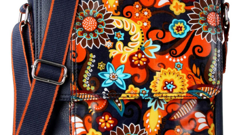 What's New What's Hot is Travel Weekly's look at useful and fun travel gadgets, edited by Joe Rosen. First up, the Hadaki On the Run iPad Messenger Bag. The bag, which measures a slim 8.5 by 1.5 by 10.5 inches, has a padded main compartment and a small zippered pocket underneath a magnetic flap. A large slip pocket on the exterior's reverse side provides additional storage. Colors and designs include three stunning arabesque patterns.