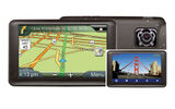 The Magellan RoadMate 6230-LM GPS combines full GPS functionality, including free map updates (U.S., Canada, Puerto Rico), traffic cam alerts and landmark guidance, with an integrated, forward-facing dashboard cam that can be used to document landmarks and, more importantly, review and record the event immediately preceding and following a car accident. The video footage, which can be saved, captures a 120-degree-wide viewing angle. Once a video is locked, it can be replayed on the device itself or on a Windows-based computer.