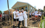 Marriott International associates help rebuild New Orleans neighborhoods.