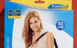 This small carry pouch expands into a full-size bag just when you need it for those souvenirs, hotel toiletries and dirty laundry that won't fit in your luggage for the return flight home. Fully unfolded, the Travel Blue XXL, which is machine-washable, measures 23.5 by 14 by 12 (12 by 10 by 3 folded). It is made of high-quality, reinforced nylon and features an adjustable shoulder strap, carry handles and two convenience pockets.