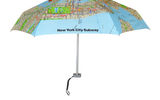 What's New, What's Hot is Travel Weekly's look at useful and fun travel gadgets, edited by Joe Rosen. First up, the Genie Compact Umbrella. No world-traveling, proud New Yorker should be without this umbrella featuring a map of the New York City subway system printed on a polyester-pongee fabric. The umbrella is stylish and practical for a foggy day in London town or the perfect accessory when you want to tell a snooty Parisian where to get off (or on, for that matter). The Genie is small enough to fit inside of a purse or briefcase.