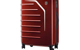 Going on a long trip? The Victorinox Spectra 32 Hardside Spinner is the bag for you. Made of a durable, scratch-resistant polycarbonate, this 32-inch suitcase can handle all your travel gear and then some yet weighs only 9 pounds, 7 ounces. The interior is divided into two large compartments separated by a zippered mesh. Other features include eight wheels for easy transport on terra firma, a top carry handle, corner guards and zipper bumpers and a dual-pole telescoping handle that locks into three positions.