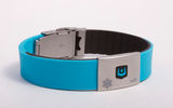 Better safe than sorry could be the watchwords for the MyID Wristband, a medical ID bracelet that stores a wearer's vital info for first-responders and medical professionals so they can help in an emergency. Stored data include name, birth date, weight, height, blood type, organ donor info, blood type, physician contacts and allergies. Once spotted on an injured person, a QR code on the inside of the band and a printed phone number and PIN code make the info accessible.