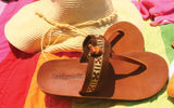 What's New, What's Hot is Travel Weekly's look at useful and fun travel gadgets, edited by Joe Rosen. Travel-related attire, from head to toe, is the theme for this month. First up, Feelgoodz Flopz. The company that sells these flip-flops prides itself on producing all-natural footgear constructed without PVCs, toxins and artificial dyes. In addition, the Thai and Vietnamese farmers and Hmong weavers are paid at or above fair market value for what they normally earn at the market for their goods.