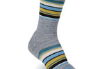 This line of ultralight National Park collection crew socks comes from a firm founded in the foothills of the Great Smoky Mountains in 1902. Made from wool, nylon and a small dose of polyester and spandex, the Rocky Mountain offers a toe cup that contours to your toes, a heel lock for stability, a stay-in-place cuff and high-impact cushioning to protect your feet during those long days of sightseeing. Each pair of socks is inspired one of our national parks, and a portion of each sale is donated to the National Park Foundation.