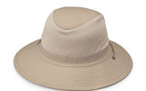 The headgear from Wallaroo is Aussie-inspired, and this latest iteration from Boulder-Colo.-based company's inventory is just the thing for any globe-trotting woman. What makes the Jackson model especially suitable for travel is that it is constructed from a lightweight microfiber, provides sun protection as high as 50 UPF+ and is unusually comfortable. A mesh crown adds to the breathability of the Jackson, which comes with a chin strap, a 2 3/4-inch brim, an interior, adjustable drawstring and a 100% microfiber ventilated mesh.