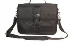 This messenger bag, equipped with a personal alarm system loud enough to discourage any would-be thief, is designed to keep safe your electronic gear, important documents and valuables. Measuring 18 by 7.5 by 15 inches, the ISafe Laptop Bag has seven easily accessible compartments, a padded laptop compartment with an elasticized compression strap that can accommodate laptops with screens up to 15.4 inches and durable zinc die-cast hardware.
