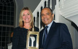 Old North Foundation honored Kenneth Chenault, CEO of American Express, with its third Lantern Award for individual commitment and dedication to public service. Robin Tauck, a member of the Old North board and the founder of Robin Tauck and Partners, introduced Chenault at the awards ceremony.