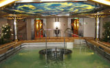 A view of the pool in the Greenhouse spa. (photo by Johanna Jainchill)