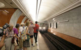 Taking a trip on Moscow's subway system