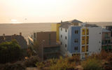 The sky over Santa Monica on Nov. 16, 2008, when it was affected by the smoke from nearby wildfires.