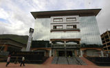 Bhutan's first -- and so far, only -- shopping mall, Shearee Square, just before it opened last month