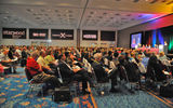 The audience during the "Top Suppliers Share Best Practices of Engaged Agents" panel
