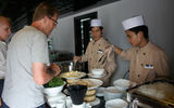 Serving up Asian delights for lunch onboard the AmaLotus