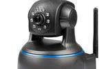 This "plug and play" home-monitoring system is easily installed and easy to use. The SwannEye HD Pan & Tilt utilizes a dedicated app that provides the tools to allow smart phone and tablet users to monitor their home (or office) by streaming live video or viewing recorded videos and photos via any iOS, PC or Android device. The camera, which features 350-degree horizontal and 100-degree vertical motion, is controlled through the app and saves 720p HD video and 1280 by 720 HD pictures on an SD card or directly to a smart phone or tablet.