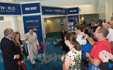 Travel Weekly's annual CruiseWorld event for travel sellers included keynotes and Q&As from the top executives of the three biggest cruise companies, panel discussions, networking, educational sessions, a trade show and ship inspections in Fort Lauderdale and Miami. Pictured here, the ribbon-cutting on CruiseWorld's opening day. Photos by Ed Mcdonald/Ed Mcdonald Photography