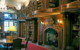 The Leopoldskron Palace features this beautiful library, which was created by one-time palace owner Max Reinhardt who bought the palace in 1918