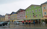 A view of the town of Mondsee, home of the Mondsee Cathedral where Maria and Baron von Trapp's wedding was filmed in "The Sound of Music."