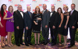 AAA Travel presented its 2014 Partner of the Year awards at its annual conference in Orlando. Royal Caribbean took two top prizes, for Best in Product, Cruise, and Partner of the Year, Cruise. From left, Pura Fritzius, Royal Caribbean International (RCI); Theresa Scalzitti, RCI; Bill Sutherland, AAA Travel and Publishing; Marshall Doney, AAA; Vicki Freed, RCI; Robert Darbelnet, AAA; Bryan Shilling, AAA Travel Products and Services; Joanne Schimelman, RCI; Laurie Bohn, RCI; and Scott Campbell, AAA