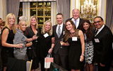Among those attending Island Destinations’ 30th anniversary gala at New York’s St. Regis Hotel were, from left, Jennifer Molloy and Llajjaira Gomez of Island Destinations; Margaret Williams of Brownell Travel; Marcia Kirsch from Travel Xperts; Tim Luksa of Sugar Beach, a Viceroy Resort; Jessie Drummond of Island Destinations; Andre Boersma of Sugar Beach, a Viceroy Resort; Pilar Rios of Viceroy Riviera Maya; and Pedro Lara of Viceroy Riviera Maya