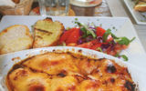 Keshi Yena is a classic Aruban meal. It consists of baked cheese stuffed with spiced meat