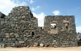 The Bushiribana gold mines were used in the nineteenth century during Aruba's gold rush. While the gold is gone today, they are great to climb on and take pictures from