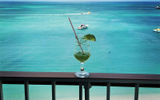 The staff at the Holiday Inn Resort Aruba greeted me with a delicious frozen mojito upon arrival, which I enjoyed while taking in my guestroom's balcony view