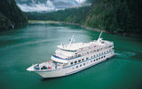Cruise West's Spirit of Endeavour sails the waters off southern Alaska. (photo courtesy of Cruise West)