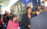 All aboard! The train to Machu Picchu